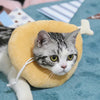 Soft Toast Avocado Shaped Cotton Cat Elizabethan Collar