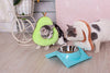 Soft Toast Avocado Shaped Cotton Cat Elizabethan Collar