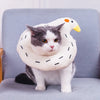 Soft Toast Avocado Shaped Cotton Cat Elizabethan Collar
