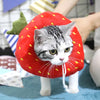 Soft Toast Avocado Shaped Cotton Cat Elizabethan Collar