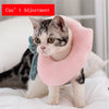 Soft Toast Avocado Shaped Cotton Cat Elizabethan Collar