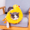 Soft Toast Avocado Shaped Cotton Cat Elizabethan Collar