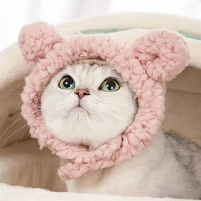 Cute Bear Rabbit Hooded Cat Cosplay  Hat