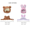 Cute Bear Rabbit Hooded Cat Cosplay  Hat