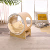 Luxury Wooden Enclosed Cat Capsule Bed